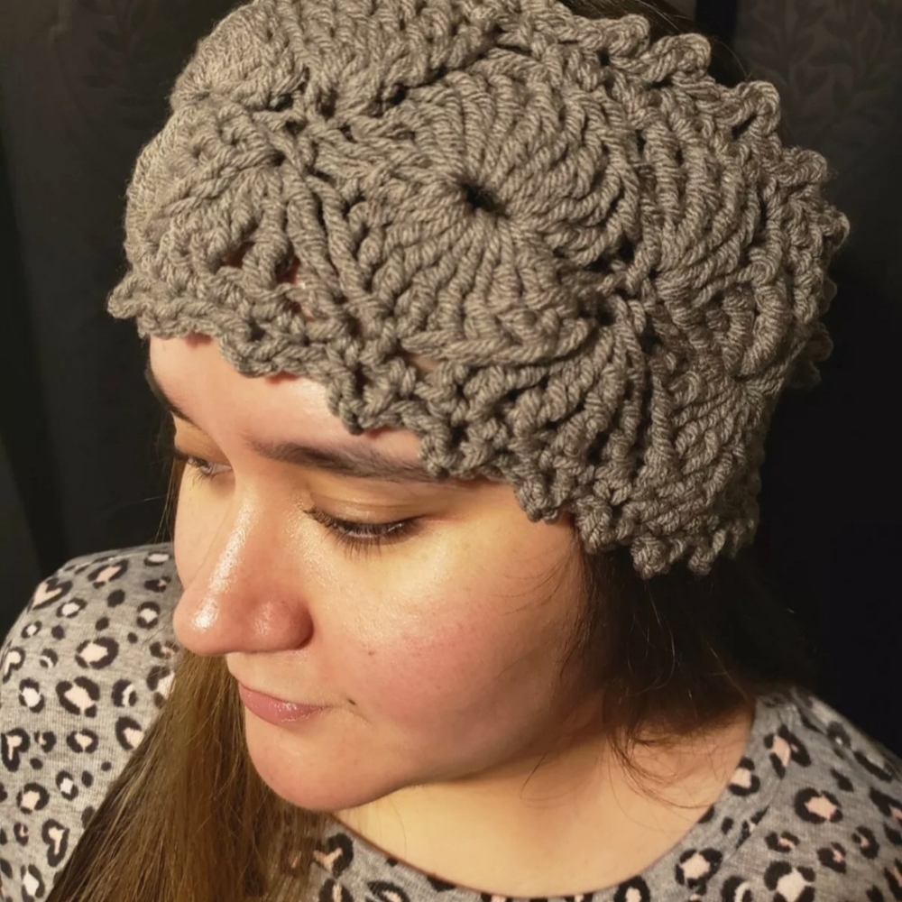 Vintage ear warmer
